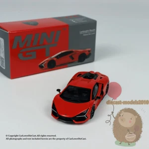 MINIGT 1:64 Lamborghini Revuelto Alloy Diecast Car Model Hobby adults Gifts Red - Picture 1 of 7