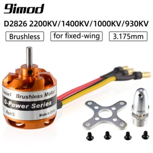 Motor sin escobillas 9imod D2826 2200KV/1400KV/1000KV/930KV para aviones multicópteros - Imagen 1 de 16