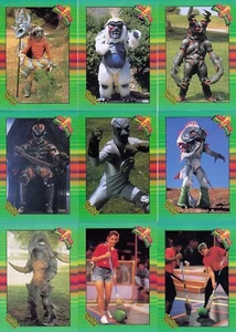 Power Rangers New Season 3 Retail 1994 C-A-C Complete Base Card Set 72 CH - Picture 1 of 7