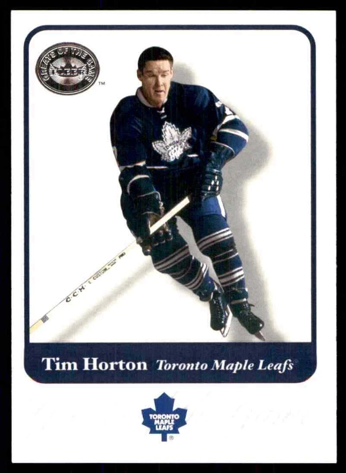2001-02 Fleer Greats Of The Game Tim Horton #30 - Image 1 of 2