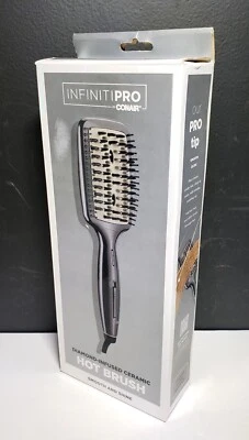 Cepillo caliente de cerámica con infusión de diamante Conair BC7N Infiniti PRO suave y brillante NUEVO Foto 1 de 4