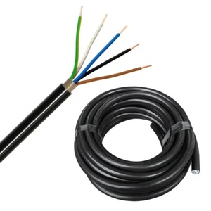 Erdkabel NYY-J 5x2,5 mm² Starkstromkabel Elektro Energie Kabel Erdleitung Kupfer - Bild 1 von 3