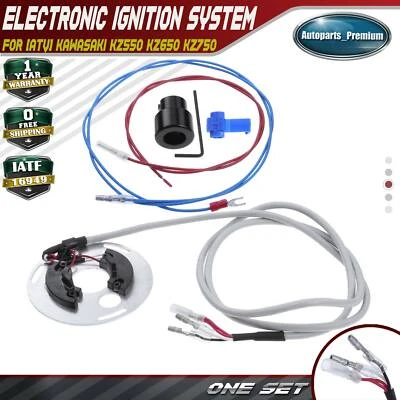 Ignition System for Kawasaki KZ550F 1983 KZ750N 1982-1983 KZ750B 550 650 750 LTD - Image 1 of 4
