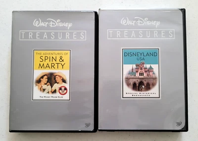 Walt Disney Treasures DVD Lot:Disneyland USA.Spin & Marty(EX).No Tin.See pics. - Image 1 of 4