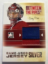 Carey Price Game-Used Silver Jersey Between The Pipes 2011 In The Game