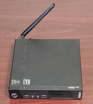 Lenovo ThinkCentre Micro PC, Intel i3-4130T 2.90GHz, 8GB, 128GB SSD HDD, Win 10 Foto 1 de 4