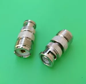 (1 PC) Connettore UHF Femmina a BNC Maschio - Venditore USA - Foto 1 di 3
