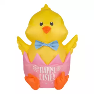 20" Inflatable Happy Easter Chick - Stand out! - Picture 1 of 12