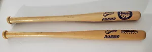 Lot of 2 Arizona Diamondbacks Gila River Mini Wood Bat Diamondbackers 2000 SGA - Picture 1 of 7