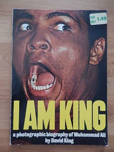 I am King Muhammad Ali by David King 1975 A photographic biography UK Scarce - Picture 1 of 1