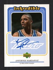 1999-00 Upper Deck Retro - Inkredible - Anfernee Hardaway #AN