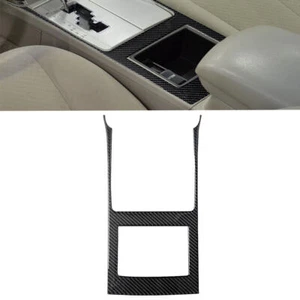 Carbon Fiber Center Console Gear Shift Panel Cover For Toyota Camry 2007-2011 - Picture 1 of 10