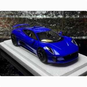 AR Almost 1:18  Jaguar CX75 2013 Metal Blue Alloy Fully Open Pendant Collection - Picture 1 of 5