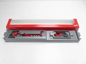 (THX1043) Herpa MB Actros Tieflader LKW mit Planierraupe KUTTER, H0, 1:87, OVP - Bild 1 von 13