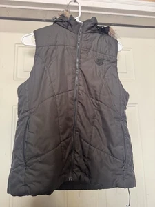 Gilet imbottito donna Ups con cappuccio zip by North 15 taglia M - Foto 1 di 5