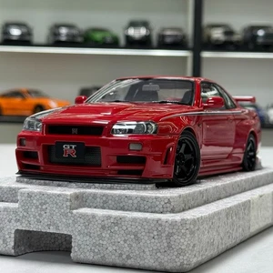 MH 1:18 Skyline GTR R34 Customized Die-Cast Car Model - Bild 1 von 9