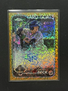 2024 Topps Pro Debut Chrome Jordan Beck Gold Mini-Diamond Auto 23/50 #PDC-172 - Picture 1 of 3