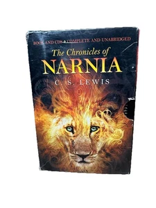The Chronicles of Narnia 7-Book and Audio ( Box Set) Unabridged - Picture 1 of 7