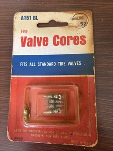 VINTAGE A151 BL Valve Cores Fits All STD Tire Valves Made In USA Sealed - Bild 1 von 5