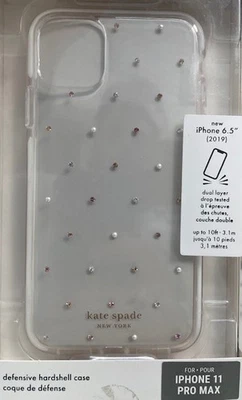 KATE SPADE NEW YORK Original Kate Spade NY Defensive Hardshell Case for Apple iPhone 11 Pro Max