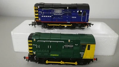 BACHMANN - HORNBY CLASS 08 SHUNTERS' X2  DCC FITTED NO. 3 REF: R2801 / 32-106 - Image 1 of 4