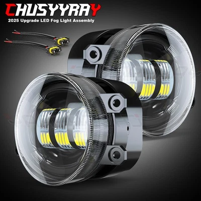 For 2000-2006 Toyota Tundra Fog Light for 01-07 Sequoia Driving Bumper Lamp 2x - Image 1 of 4