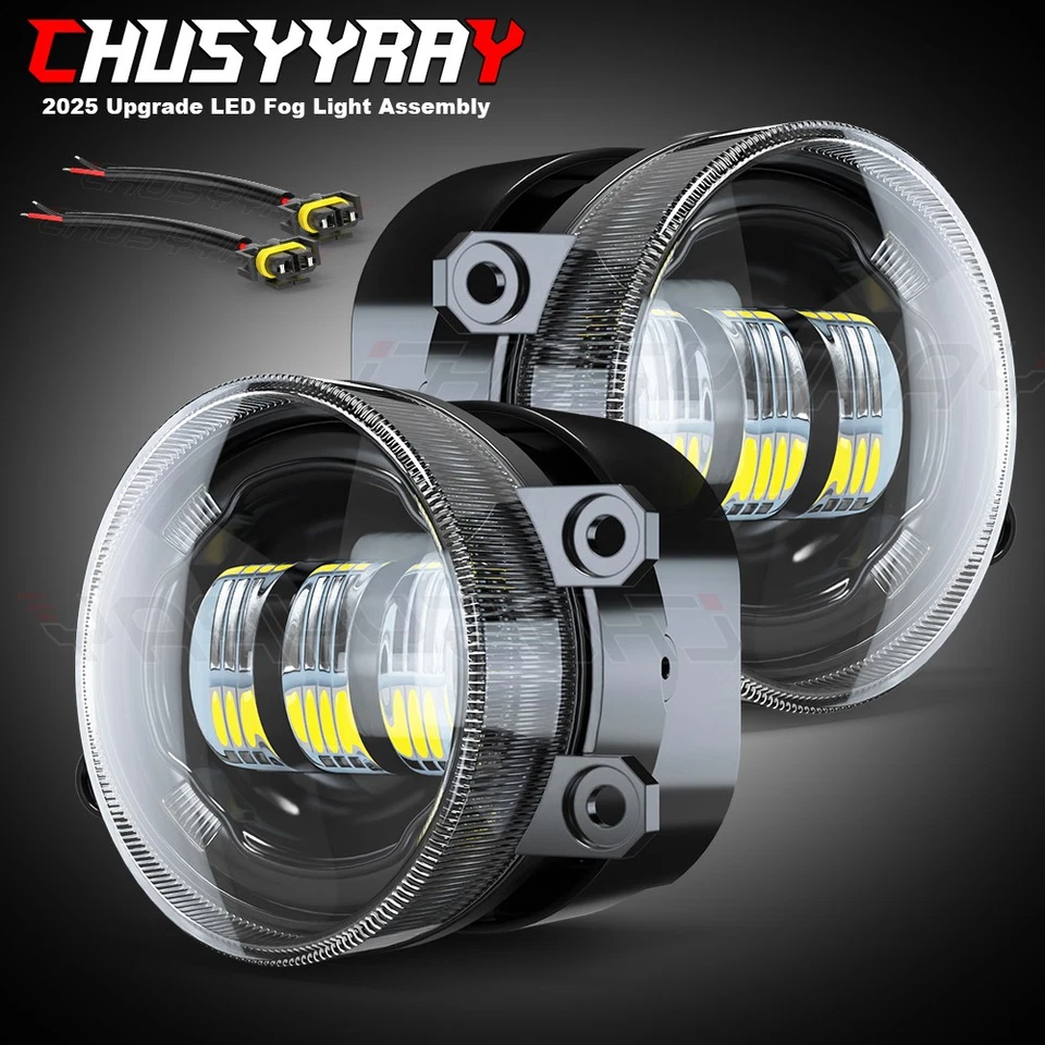 Противотуманные фары для Toyota Tundra 2000-2006 годов выпуска для 01-07 Sequoia бампер лампа 2x - Изображение 1 из 4