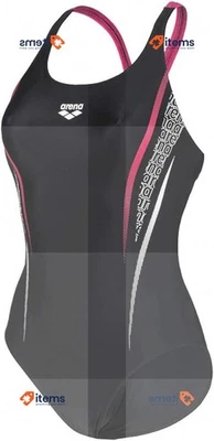 Traje de baño para mujer Arena espalda en V negro - Freak Rose 42 EU traje de baño natación Foto 1 de 4