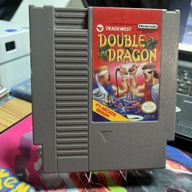 Double Dragon (Nintendo NES) Cartridge CLEANED & TESTED NM 