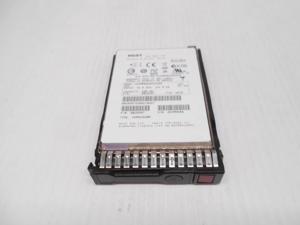 200GB SSD SAS 2.5" 12G Server Hard Drive HP DL360 DL380 DL385 G8 G9 G10 - Image 1 of 1