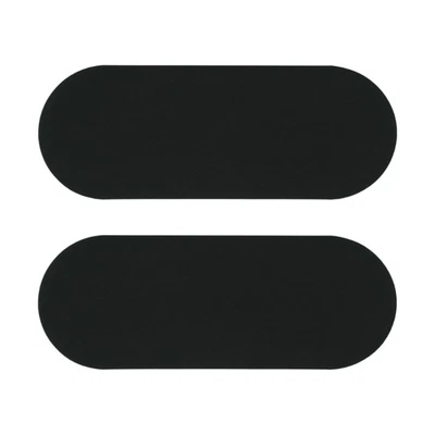 Pacote com 2 protetores de bateria conjunto de almofadas adesivas de silicone para percussão de longo prazo - Imagem 1 de 4