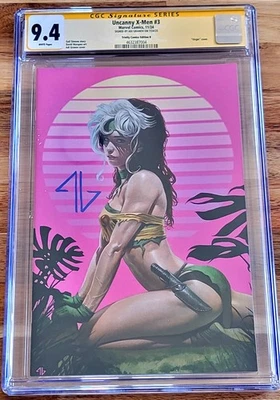 Uncanny X-men 3 Trinity Comics Rogue Edición Años 80 Adi Granov FIRMADO CGC 9.8 NYCC Foto 1 de 4