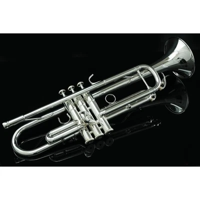 YAMAHA YTR-4335GS II tromba argento mantenuta con custodia boccaglio strument... - Immagine 1 di 4