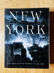 1999 NEW YORK An Illustrated History by Ric Burns HC/DJ VF/FN+ 1st Knopf - Picture 1 of 7