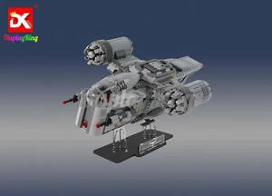 Display King -Display Stand for Lego Star Wars Mandalorian The Razor Crest 75292 - Picture 1 of 8