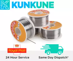 Solder Wire 63-37 Tin Lead Rosin Core Flux 2% for Electronics Soldering 100g -UK - Picture 1 of 5