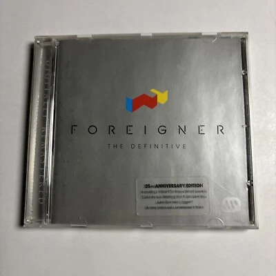 Foreigner – The Definitive (CD, 2002) Europe 8122 73596 2 - Image 1 of 4