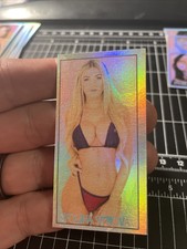Polina Sitnova 1/1 Custom Cigarette Refractor Card