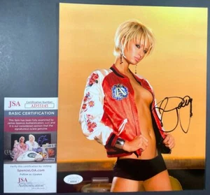 Foto F firmada por Paris Hilton 8x10 autógrafo modelo sexy DJ actriz JSA certificado de autenticidad - Imagen 1 de 1