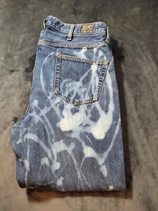 Lands End Men's Tradition Fit  Blue  Denim Size 38 Jeans 0018 - Picture 1 of 11