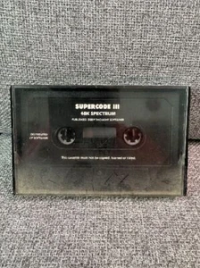 Sinclair ZX Spectrum 48K Software "SUPERCODE III" von Deep Thought Software - Bild 1 von 1