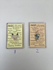 SIGNOS DEL ZODIACO IMANES DE NEVERA - VARIOS DISEÑOS Idea de regalo de navidad - Imagen 1 de 36