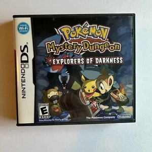 Pokemon Mystery Dungeon Explorers of Darkness Nintendo DS Estuche Solo Sin Juego - Imagen 1 de 4