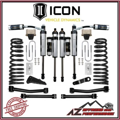 ICON 4.5" Suspension System Stage 3 For 2003-2008 Dodge Ram 2500 3500 4WD - Image 1 of 4