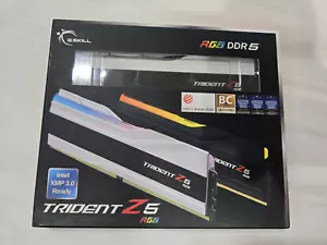 G.Skill 64GB (2x32GB) DDR5-6400 DESKTOP MEMORY RAM. F5-6400J3239G32GX2-TZ5RW - Picture 1 of 2