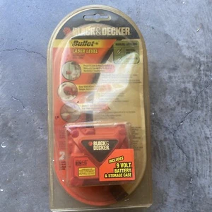 Black & Decker Bullet Laser Level & Case NEW BDL200S Vintage - Brand New - Picture 1 of 2