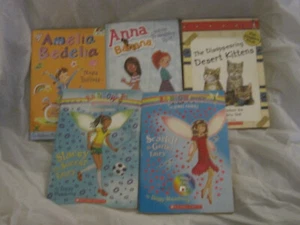 Lot 5~Early Reader Chapter Books~RL2 6-10~Rainbow Amelia Anna Kittens~LBDFE - Foto 1 di 7