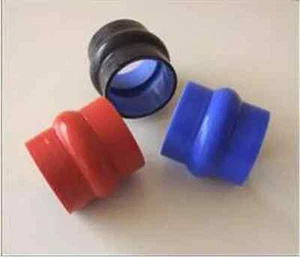 2” Silicone hump hose connectors Turbo  (Red) - Picture 1 of 1