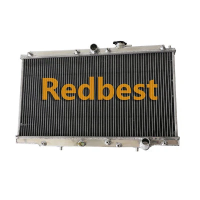 Nuevo radiador de aluminio 2 filas 1494 apto 1997-2001 Honda Prelude Aruca CL 2,2 L L4 MT Foto 1 de 4