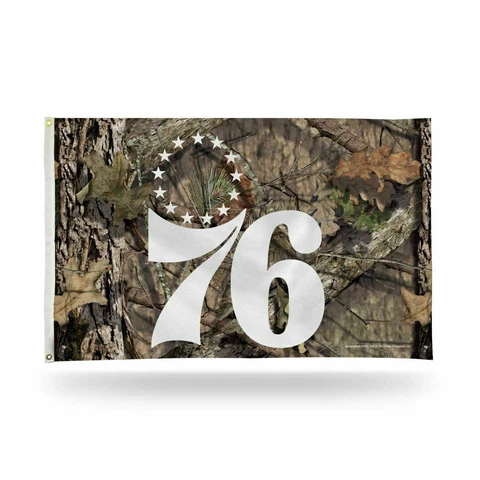 Philadelphia 76ers Camo Flag 3x5ft Banner Polyester basketball 76ers023 Cover